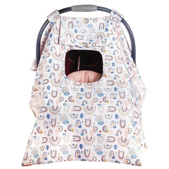 Monbebe Other - MONBEBE / Rainbows Infant Car Seat Cover Canopy